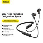 Baseus Bowie U2 Neckband Wireless Earphones White - Image 6