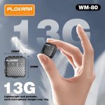 Plokama WM-80 Wireless Dual Microphone with Handheld Stick & Charging Case - Image 4