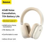 Baseus Bowie H1s Noise Cancellation Wireless Headphones - Image 3
